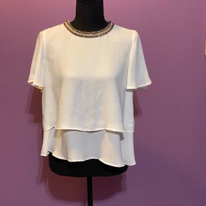 White Zara Blouse